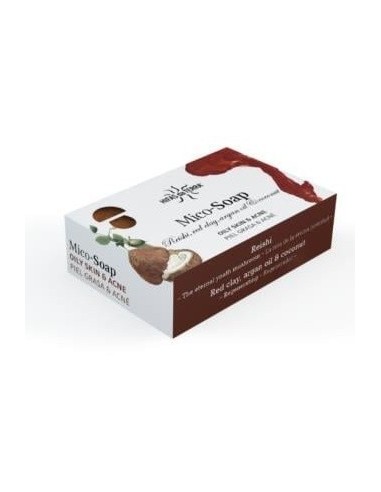 Mico-Soap Reishi-Arcilla Roja-Argan-Coco 150Gr. de Hifas Da