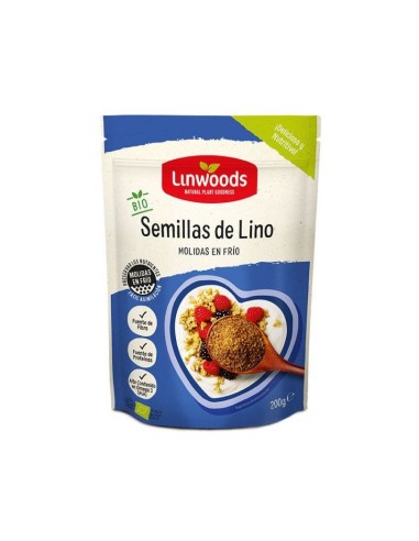 Semillas De Lino Molidas 200Gr. Bio de Linwoods