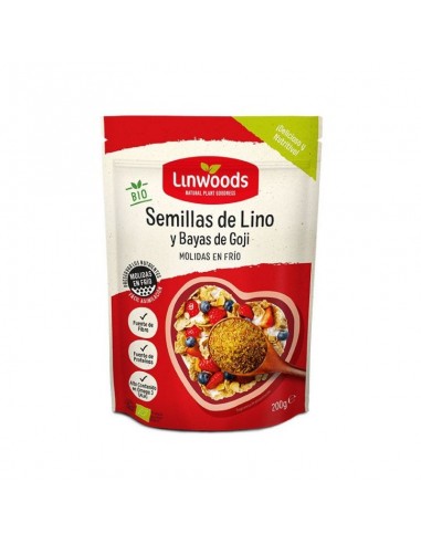 Semillas De Lino Y Goji Molidas En Frio 200Gr. de Linwoods