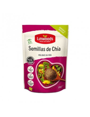 Semillas De Chia Molidas 200Gr. Bio de Linwoods