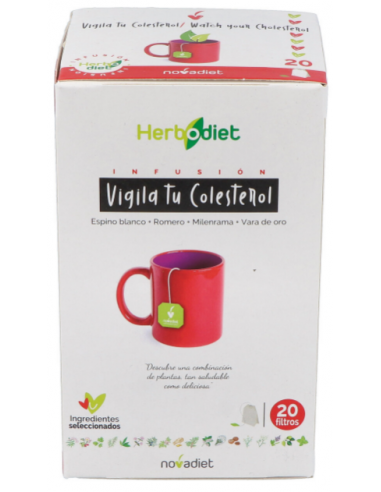 Herbodiet Inf. Vigila Tu Colesterol 20Filtros de Novadiet