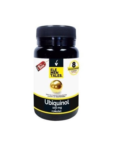 Ubiquinol 100Mg. 30Cap. Elementales de Novadiet