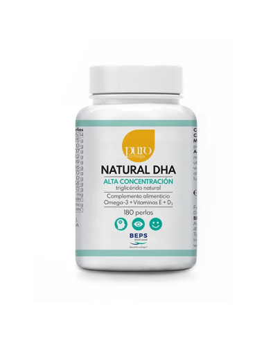 Natural Dha Alta Concentracion 180Perlas Puro Omega