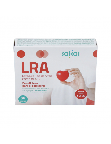 Lra Levadura Roja De Arroz + Q10 30Cap. de Sakai