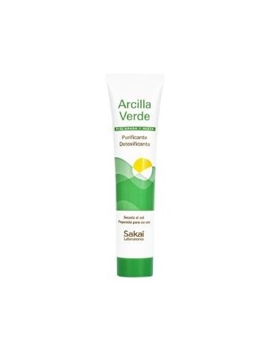 Arcilla Verde Tubo Piel Grasa Y Mixta100 Ml de Sakai