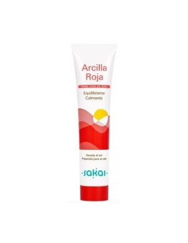 Arcilla Roja Tubo Todo Tipo De Piel100 Ml de Sakai