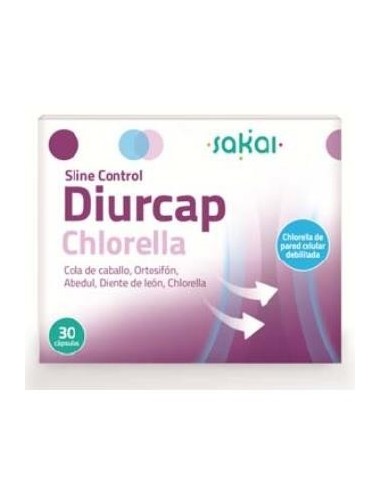 Sline Control Diurcap Chlorella 30 Caps De Sakai