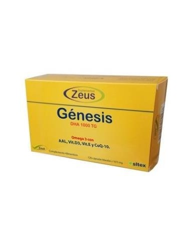 Genesis Dha Tg 1000 Omega 3 30 Cápsulas  Zeus