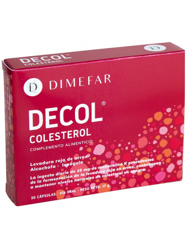 Decol® Estuche  30 cápsulas vegetales de Dimefar