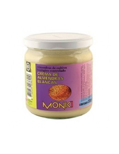 Crema De Almendras Blancas 330 Gramos Bio Monki