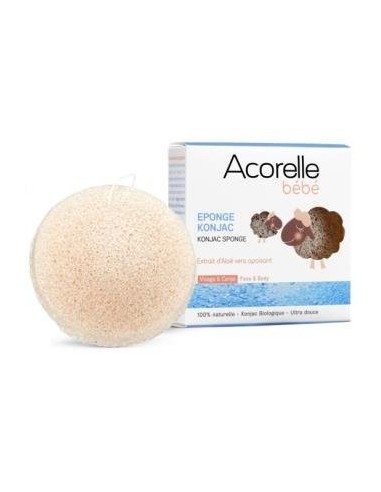 Esponja Konjac Bebe 1 Unidad Acorelle