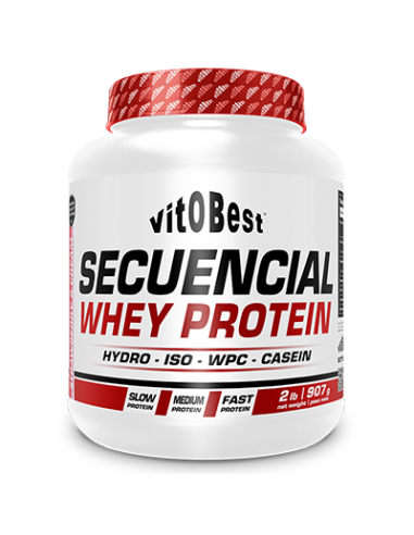 Secuencial Whey Protein 2Lb Ch Bco C/Canela de Vit.O.Best