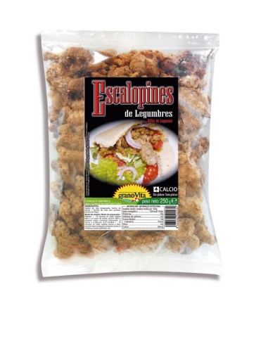 Escalopines De Soja  Y Legumbres Texturizados, 250 G de Granovita