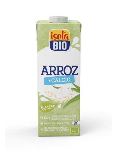 Bebida De Arroz Con Calcio Bio 1 Litro de Isola Bio