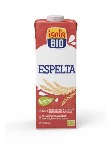 Bebida Vegetal De Espelta 1Lt  6Uds. S/A Isola