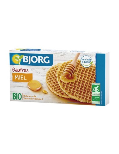 Waffles Con Miel Bio, 175 G de Bjorg