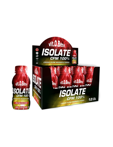 Isolate Cfm 100 % 12 Monodosis 30 Gr Vainilla de Vit.O.Best