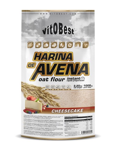 Harina De Avena 2 Kg Cheesecake 2 Kg de Vit.O.Best