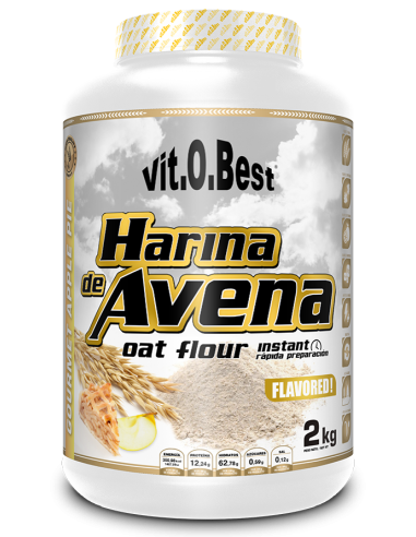 Harina De Avena Tarta De Manzana 2 Kg de Vit.O.Best