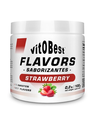 Saborizante Fresa 100 Gr de Vit.O.Best