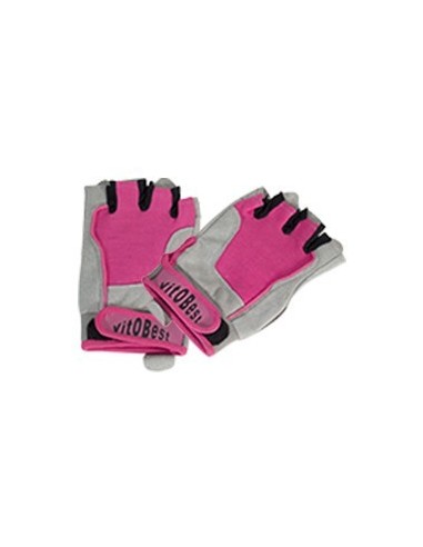 Guantes Pink Line Rejilla Rosa Talla S de Vit.O.Best