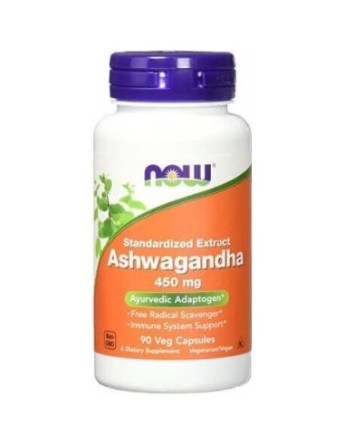 Ashwagandha Extracto 450 Mg 90 Vcap de Now