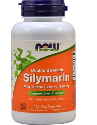 Silymarin 2X300 Mg Cardo Mariano Estandarizado 100 de Now