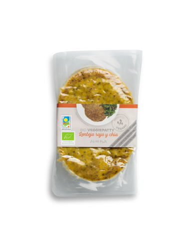 Burguer Vegetal Maxi Azuquis Y Cañamo Bio 600 Gr de Ahimsa