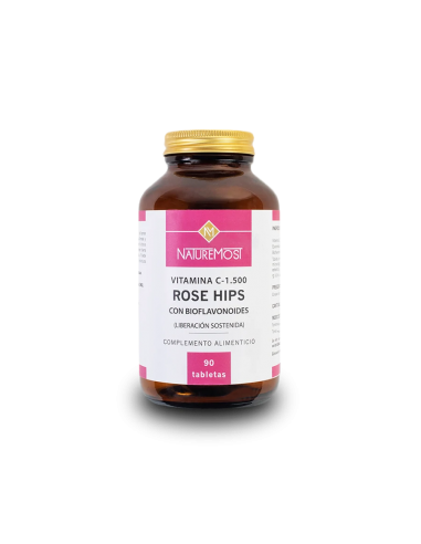 Vitamina C Rose Hips 1.500 Mg L.Sostenida 90 Tab de Naturemo