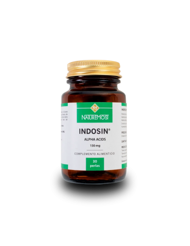 Indosin 80% Alpha Acids 150 Mg 60  Perlas de Naturemost