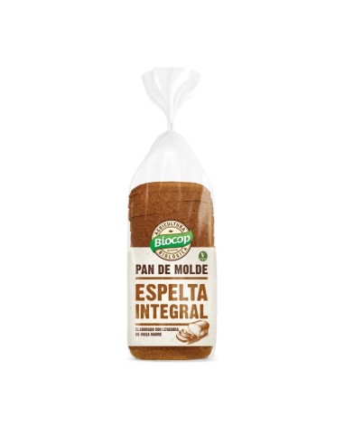 Pan De Molde Espelta Integral Masa Madre 400Gr Bio Biocop