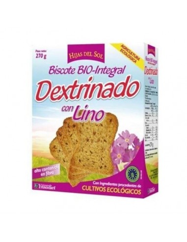 Pan Dextrinado Con Lino 270Gr. Hijas Del Sol de Ynsadiet