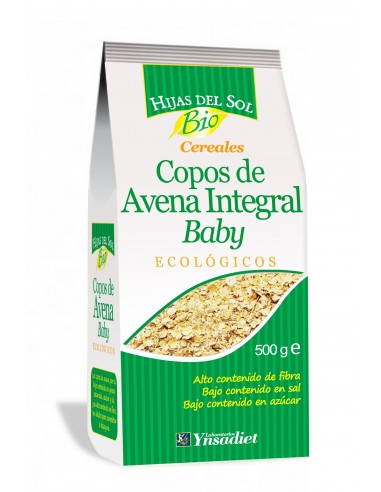 Copos De Avena Baby 500Gr. Hijas Del Sol de Ynsadiet