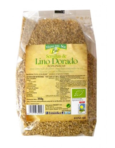 Semillas De Lino Dorado 350Gr. Hijas Del Sol de Ynsadiet