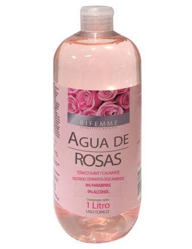 Agua de Rosas 1 Litro Bifemme de Ynsadiet