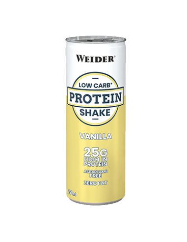 Bebida Low Carb Protein Shake Vainilla 250 ml 24 uds de Weid