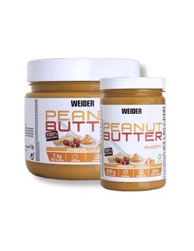 Weider Prot Peanut Crema Cacahuete 1Kg. Vegan de Weider