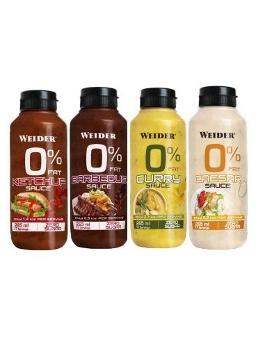 Sauce Zero Salsa Barbacoa 265Ml. de Weider