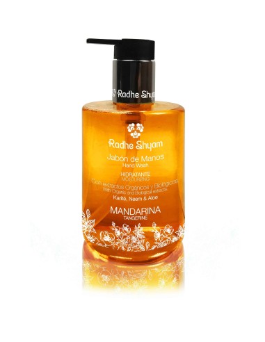 Jabon De Manos Mandarina Con Dosificador 300 Ml de Radhe Shyam