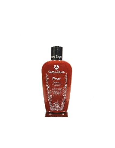 Balsamo Acondicionador Henna Color Caoba 250 Ml de Radhe Shyam