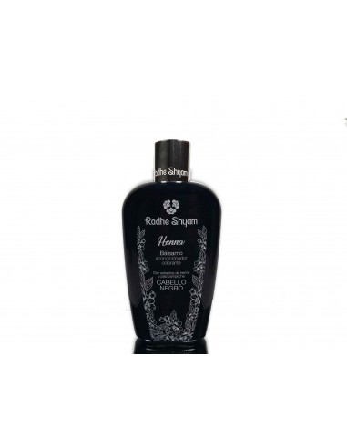 Balsamo Acondicionador Henna Color Negro 250 Ml de Radhe Shyam