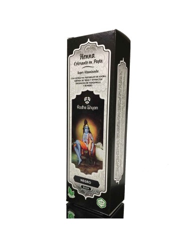 Henna Pasta Negro 200 gramos de Radhe Shyam