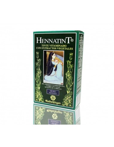 Hennatint Negro Azulado Radhe 120 Ml de Radhe Shyam