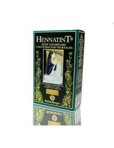 Hennatint Castaño Claro 60 Ml de Radhe Shyam