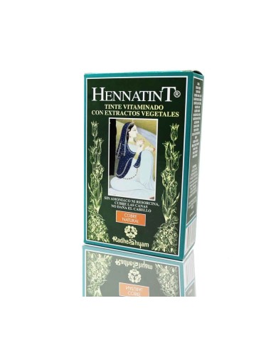 Hennatint Cobre Natural 60 Ml de Radhe Shyam