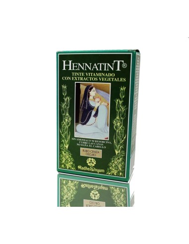 Hennatint Rubio Ceniza Oscuro 120 Ml de Radhe Shyam