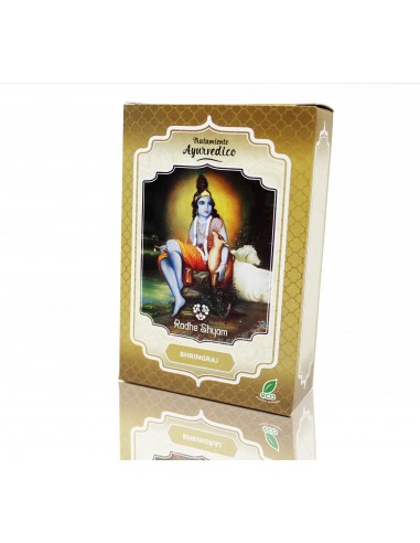 Tratamiento Capilar Ayurvedico Bhringraj 100Gr Eco de Radhe Shyam