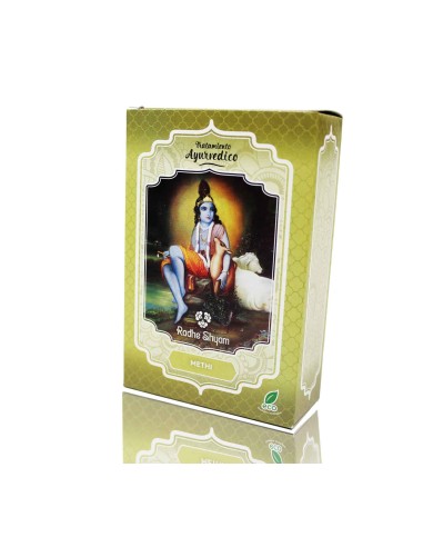 Tratamiento Capilar Ayurvedico Methi 100 gramos Eco de Radhe Shyam