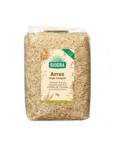 Arroz Integral Largo 1Kg Biogra Bio de Biográ (Sorribas)