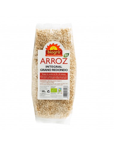 Arroz Integral Redondo 500G Biogra Bio de Biográ (Sorribas)